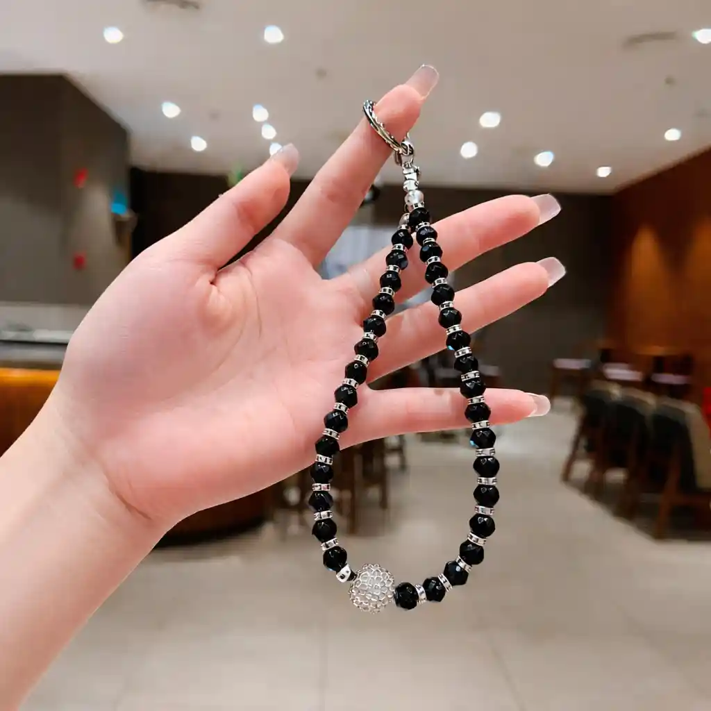Phone Charm Black
