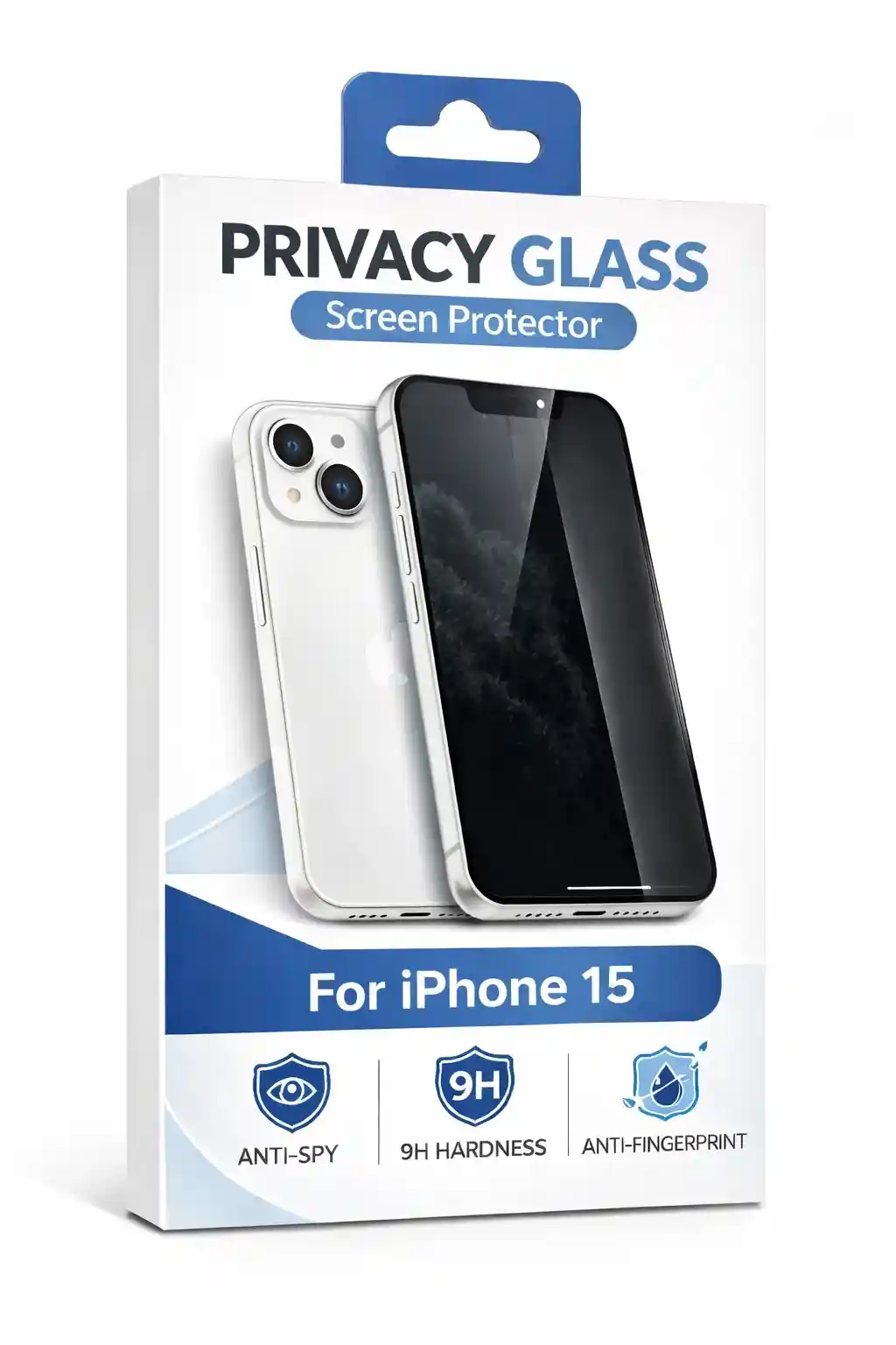  Privacy Glass for iPhone 15