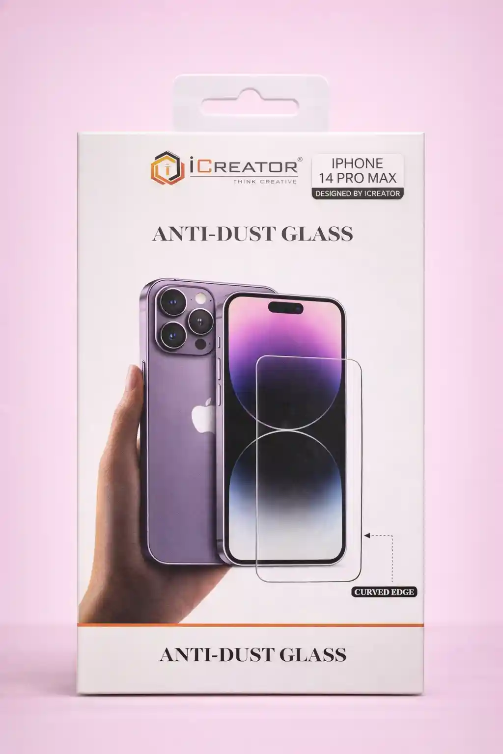   iCreator Anti Dust Glass For iPhone 14 Pro Max
