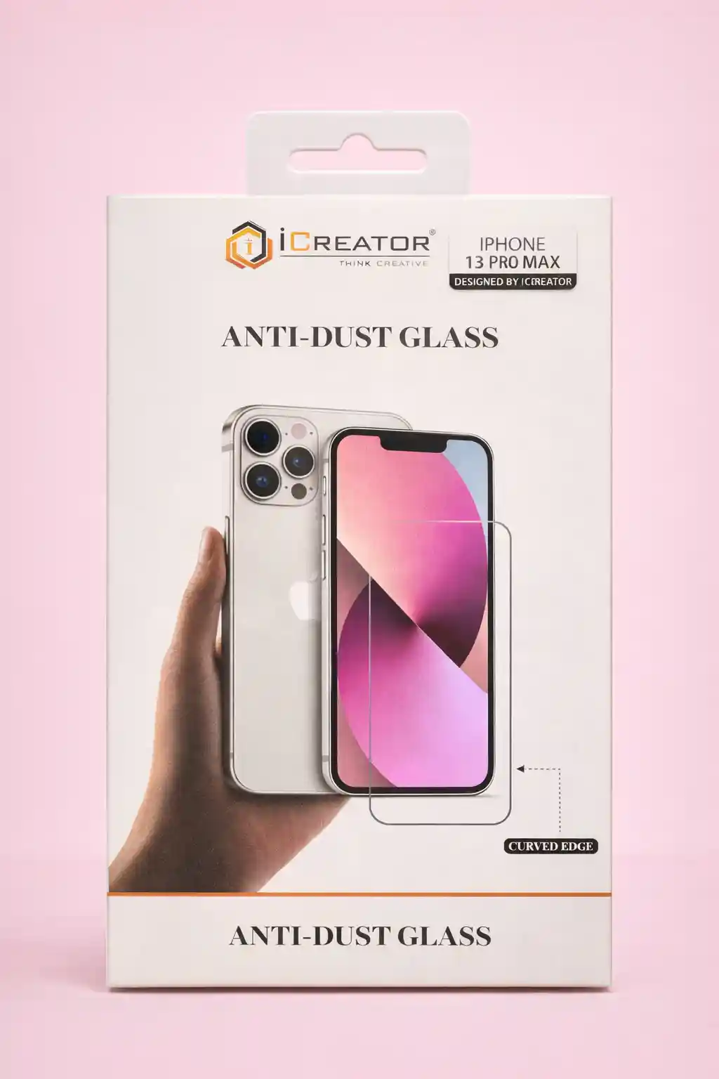   iCreator Anti Dust Glass For iPhone 13 Pro Max