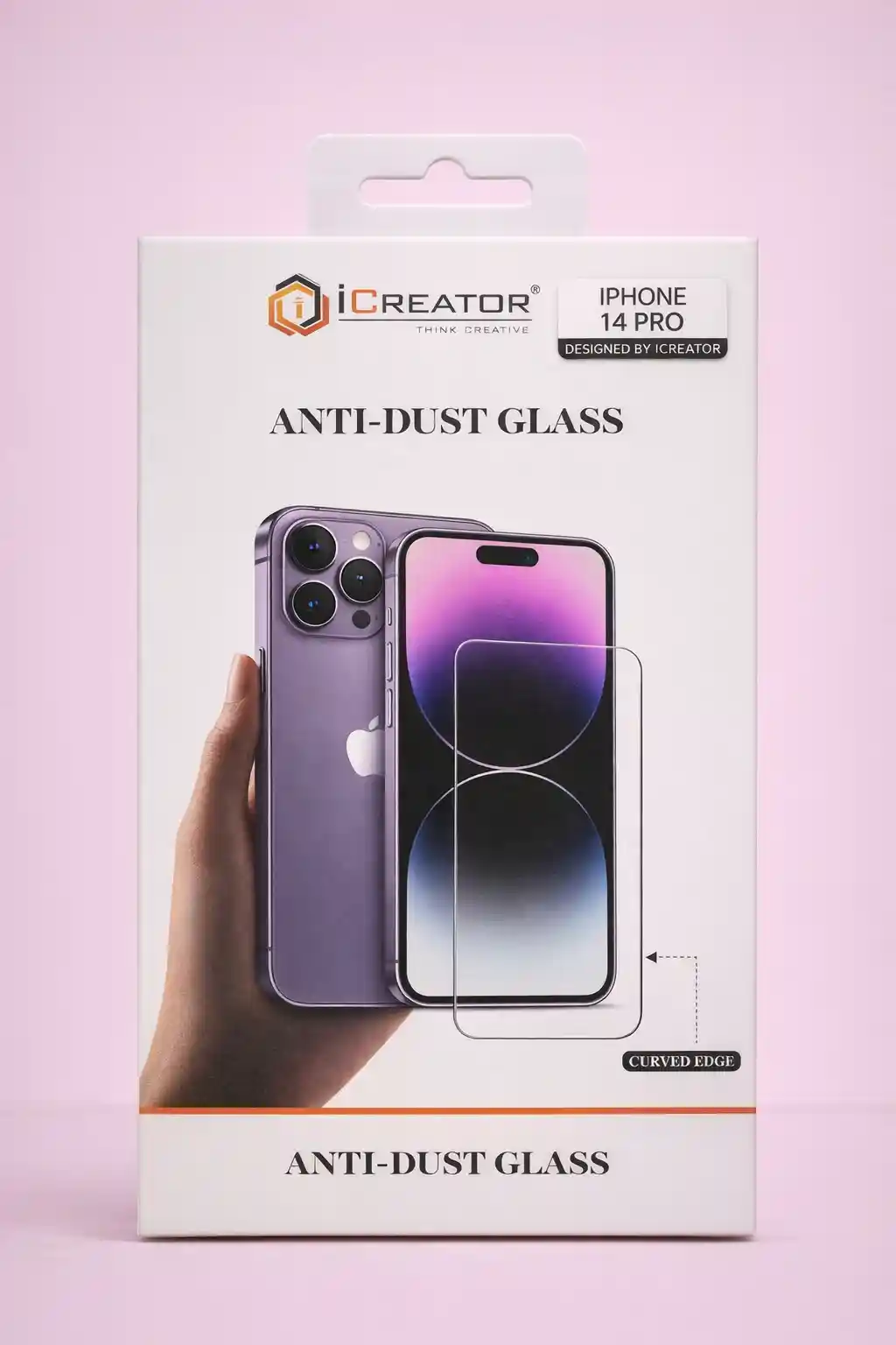   iCreator Anti Dust Glass For iPhone 14 Pro